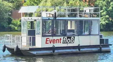 Floss Glühweinfloss in Berlin Köpenick max. 12 oder 18 Personen mieten mieten