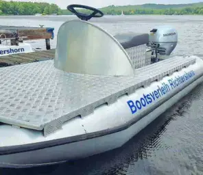 Jetski Alu Jetski 15 PS führerscheinfrei in Berlin Köpenick Grünau mieten Bild 3