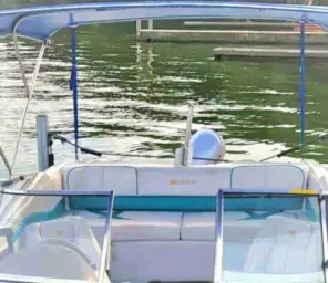 Motorboot Führerscheinfreies Motorboot Bowrider ”Manja” in Berlin Köpenick Grünau mieten Bild 5