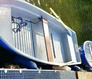 Angelboot Angelboot mieten Berlin mit 3 PS Motor -Ruderboot in Köpenick Grünau Richtershorn Bild 1