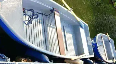 Angelboot Angelboot mieten Berlin mit 3 PS Motor -Ruderboot in Köpenick Grünau Richtershorn mieten